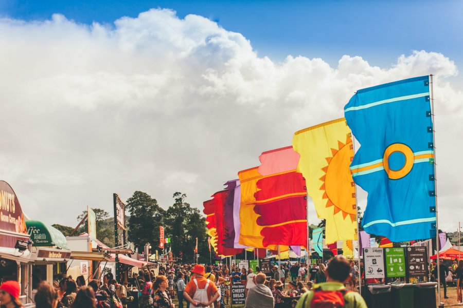 Food Stalls at Electric Picnic