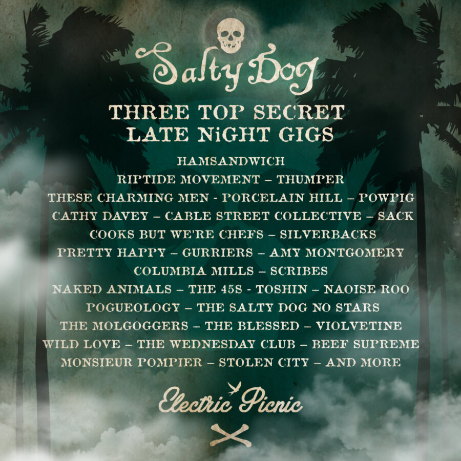 Salty Dog Line Up