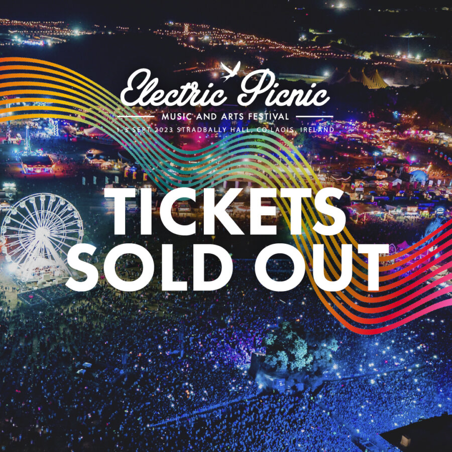 poster that says tickets for electric picnic are going on sale saturday september 10th at 9am