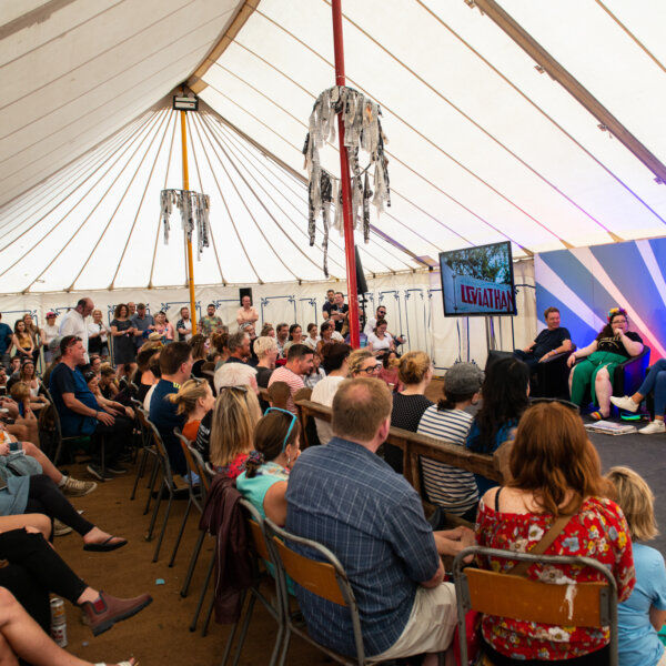 MindField Tent and audience