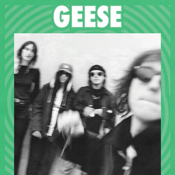 Geese - Blurry image of the band Geese - Electric Picnic Logo