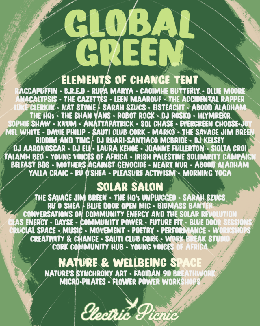 Global Green Announcement Poster