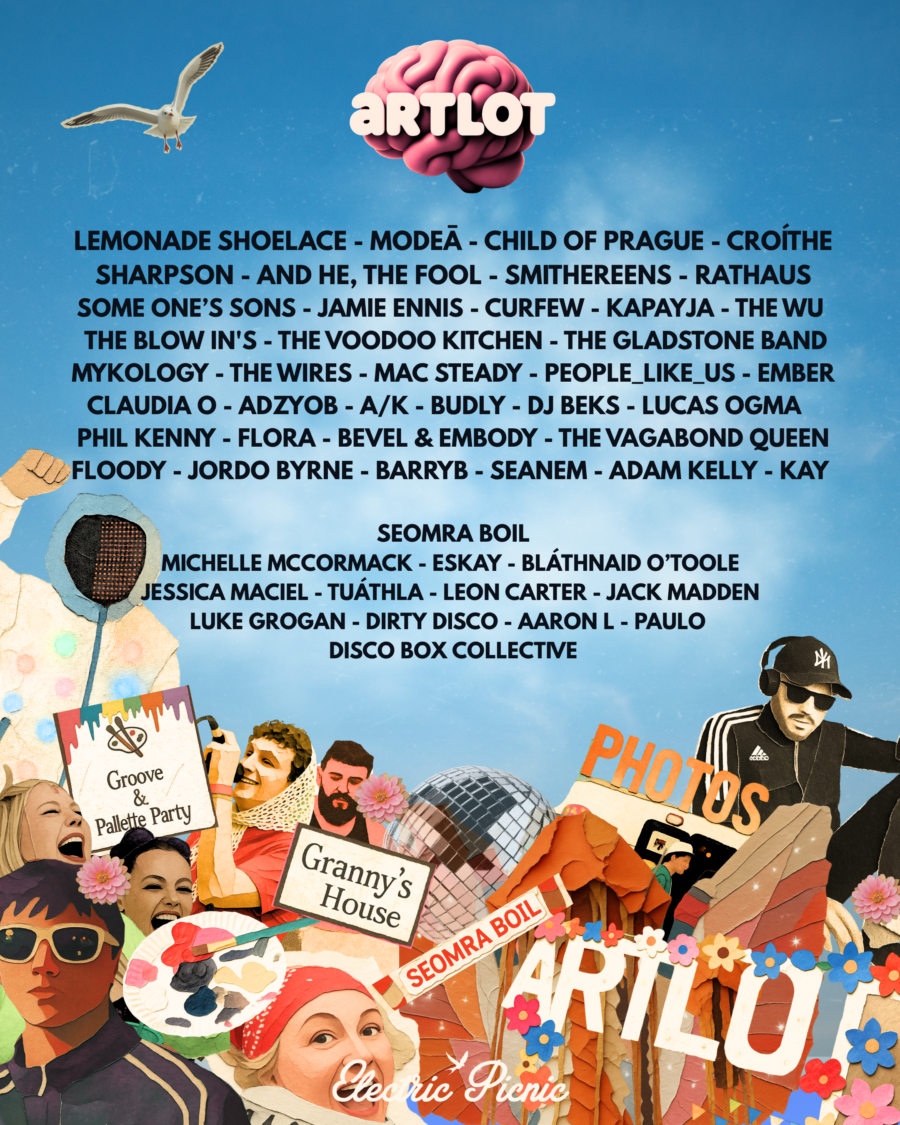 Art Lot announcement poster