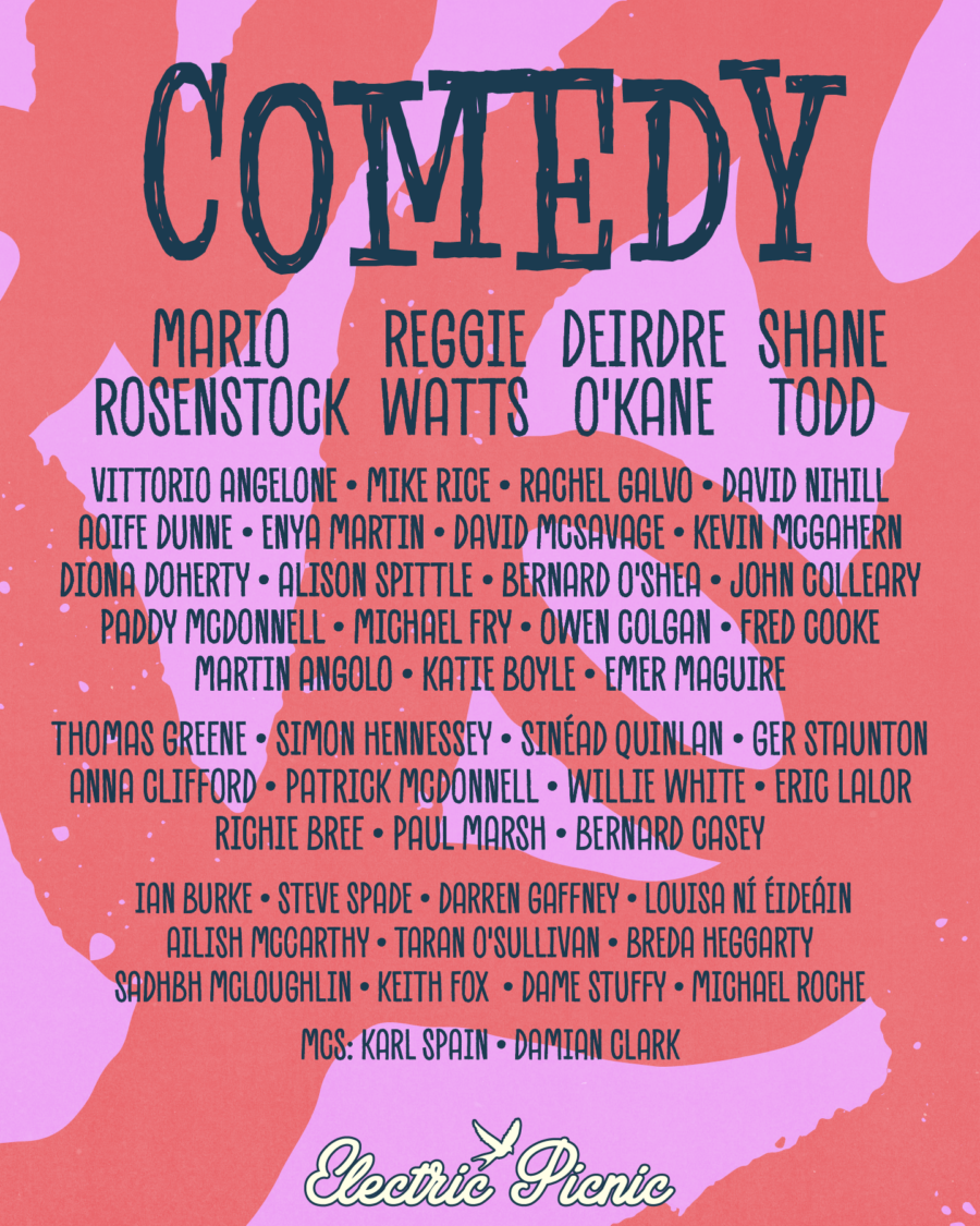 Comedy arena poster 2026