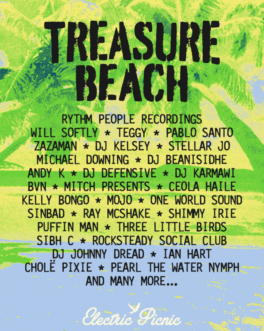 Treasure Beach lineup 2026